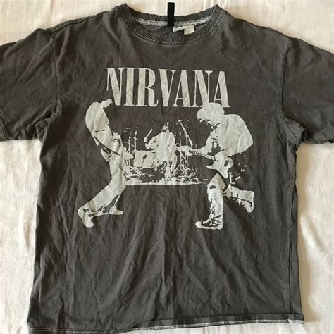 NIRVANA PUNK GRUNGE ROCK T-SHIRT SZ XSMALL H&M MERCHANDISE UNISEX ...