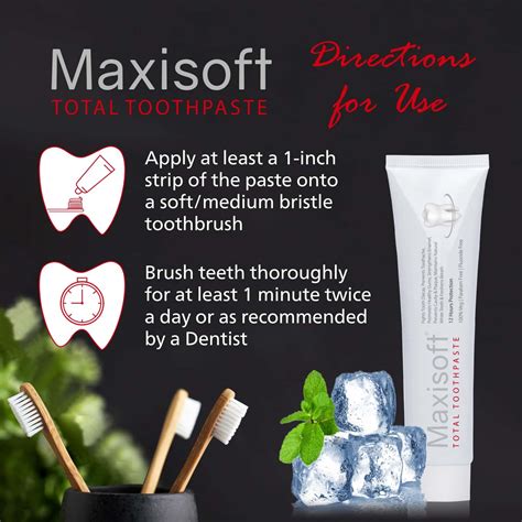 Buy MAXISOFT TOTAL TOOTHPASTE (100 GM - PACK OF 2) Online & Get Upto 60 ...