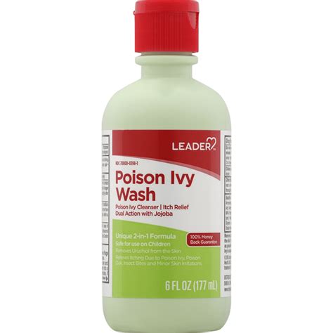 Leader Poison Ivy Wash, Unique 2-in-1 Formula (6 oz) Delivery or Pickup ...
