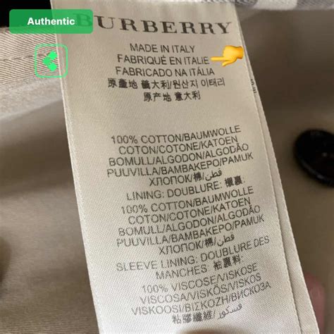 The Official Guide: Burberry Coat Authentication (2025)