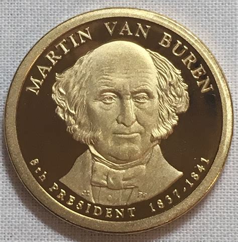 2008-S Proof Martin Van Buren Presidential Dollar | Property Room