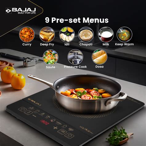 Buy Induction Cooktops Online | Free Delivery – Bajaj Electricals India