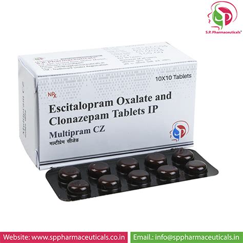 MULTIPRAM-CZ Tablets SP Pharmaceuticals
