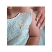 Buy 10Kt Gold Dios Me Bendiga with Genuine Azabache Baby Pin Online at ...