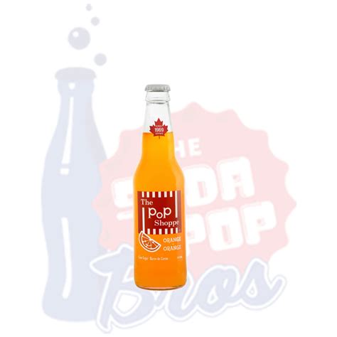 The Pop Shoppe Orange - Soda Pop Bros Orange