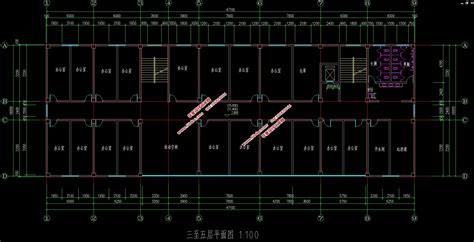 【南昌】4000平米五层办公楼毕业设计（建筑结构施工图、开题报告、任务书、计算书） - y图网