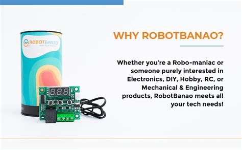 Robotbanao 12V W1209 Digital Temperature Controller Thermostat Module ...