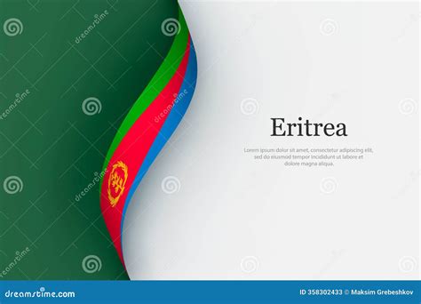 Eritrea Flag Vector Graphic. Rectangle Eritrean Flag Illustration ...
