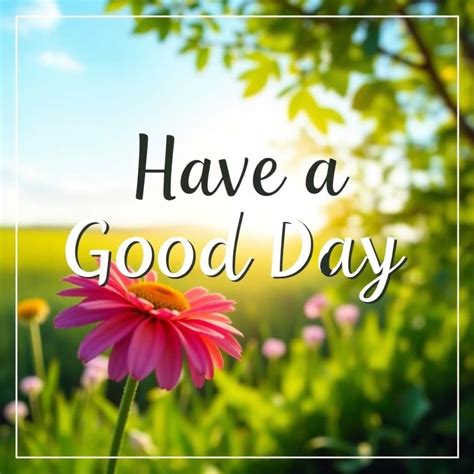 'Have a Good Day' Images and Quotes for Social Media - Good Wishes