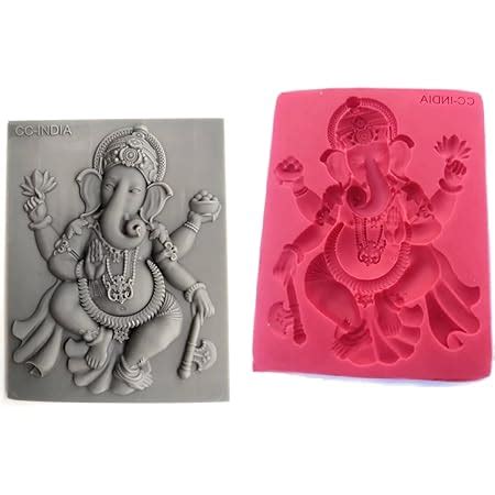 Buy Babul Idol Workshop Ganesh Idol Mold Bmini13 (Fiber) | B7 | 13 inch ...