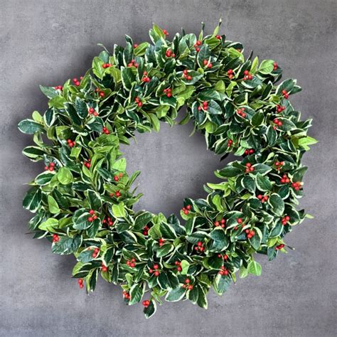 Holly Wreath Christmas | Alexandria VA | Helen Olivia Flowers