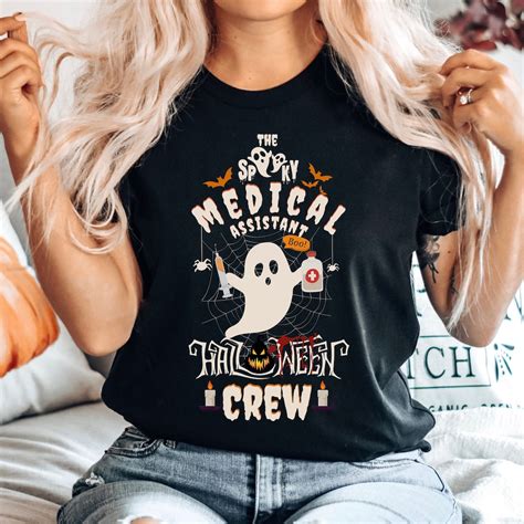 SPOOKY Halloween Shirt, Medical Assistant Shirt, CMA Shirt, CMA Gift ...