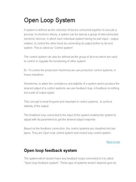 Sistem Open Loop Control 的图像结果