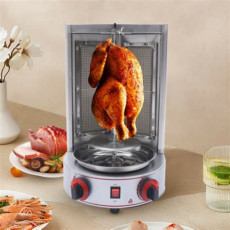 Buy Fichiouy Vertical Gas Broiler Shawarma Machine Doner Kebab Gyro ...