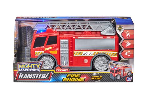 Kjøp Teamsterz - Mighty Machines Value Medium Light and Sound Fire Engine