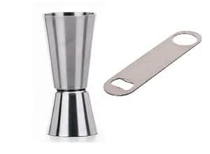 Buy Dynore Stainless Steel Set of 2 Bottle Opener with Double Sided ...