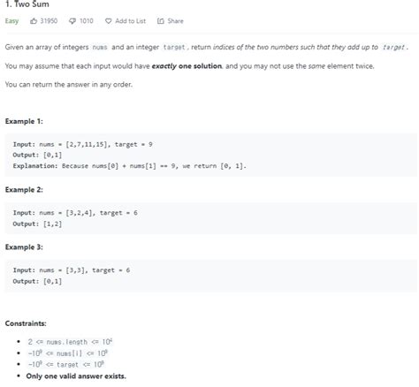 Image result for LeetCode 2:17 Two Sum Python