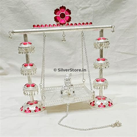 Silver Jhula - Silver Swing 925 pure silver – SilverStore.in