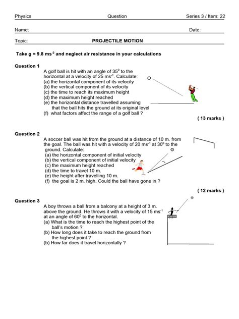Basic Projectile Motion Practice Problems 的图像结果