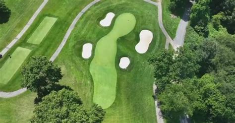 Shannopin Country Club's 17th hole features very unique green complex ...