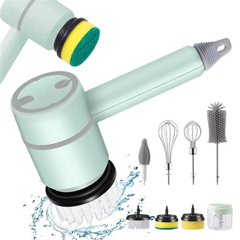 Electric Spin Scrubber,Electric Cleaning Brush,Rechargeable Power ...