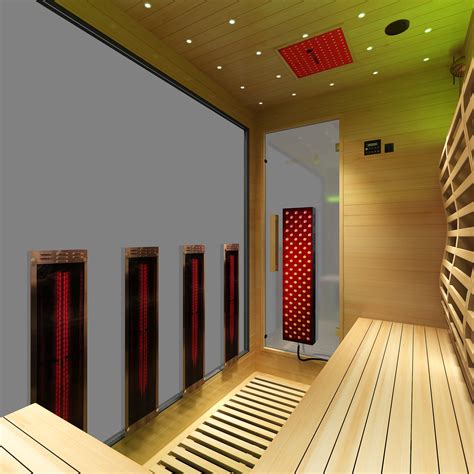 Red Light Therapy Luminar Sauna Add-on - Sun Home Saunas