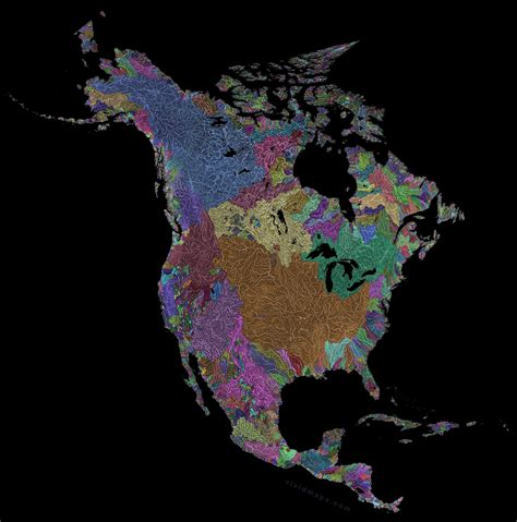 Navigating North America: A Rivers Map Guide