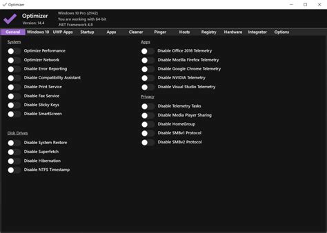 PC Optimizer 的图像结果