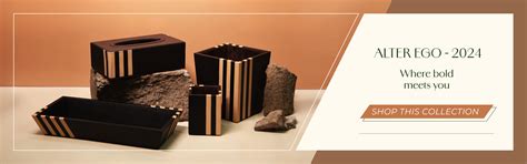 Bold Vegan Leather Home Décor | Alter Ego Collection | Krisani