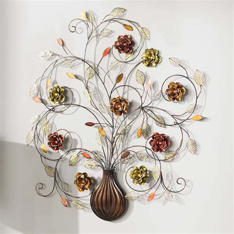 15 Ideas of Metal Flower Wall Art