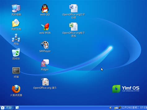 Creative Linux!: "YLMF" Linux Uma Distribuição com "Cara" de Windows XP