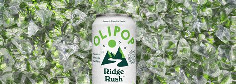 Ridge Rush Prebiotic Soda | OLIPOP