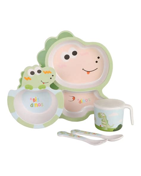 Earthism Eco-Friendly Bamboo Fiber Meal Set-Biodegradable & Toxin Free ...