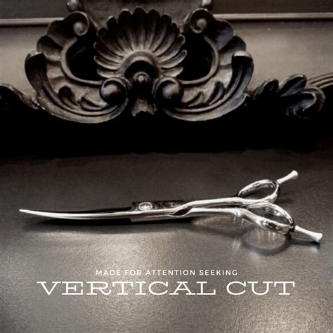 Vertical Cut CUR/VED Sharp Hair Scissors – AXROT