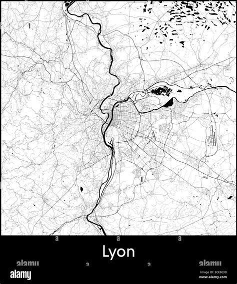 City Map Lyon