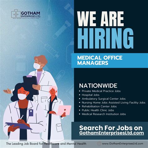 Gotham Enterprises Ltd on LinkedIn: #medicalofficemanager #healthcarejobs
