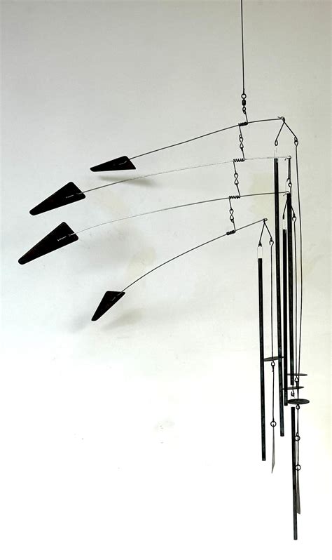 Unknown American Artisan Modern Steel Kinetic Mobile, Circa 1970s For ...