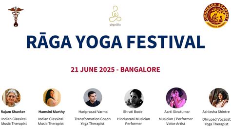 Rāga Yoga Festival 2025, Upadesha Academy, 15, 80 Feet Road, Opposite ...