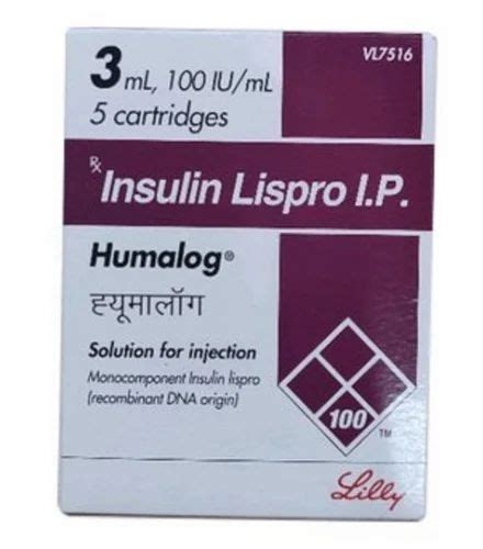 Humalog Lispro Recombinant DNA Origin 的图像结果