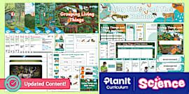 Science: Living Things & their Habitats: Y4 Reasoning Cards