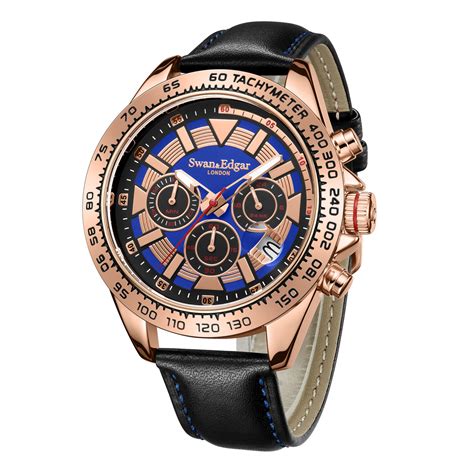 Swan & Edgar Hand-Assembled LE Speed Tracker Mechanical Quartz // SE2000 - Swan & Edgar ...