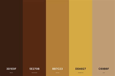 Brown Color Chart 的图像结果