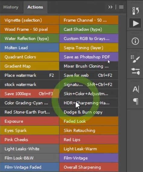 Photoshop Dynamic Button 的图像结果