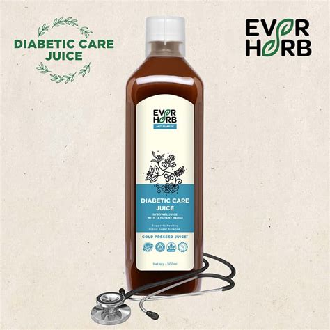 Buy EVERHERB DIABETIC CARE JUICE-13 POTENT HERBS - HEALTHY BLOOD SUGAR ...