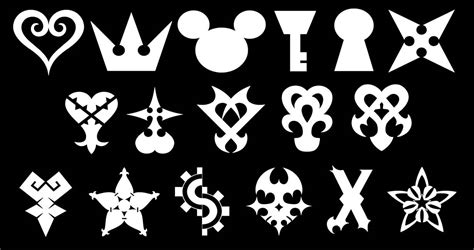 Kingdom Hearts Symbols Wallpaper {Complete] Ver. 2 by Project-Zaephys ...