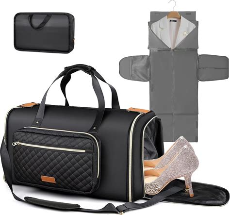 Amazon.com | Convertible Garment Duffle Bags for Travel, Waterproof ...