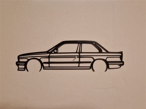 BMW E30 2Door Silhouette by DennisV - MakerWorld