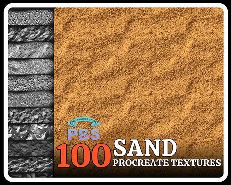 100 Procreate Sand Texture, Sand Texture for Procreate, Sand Texture ...