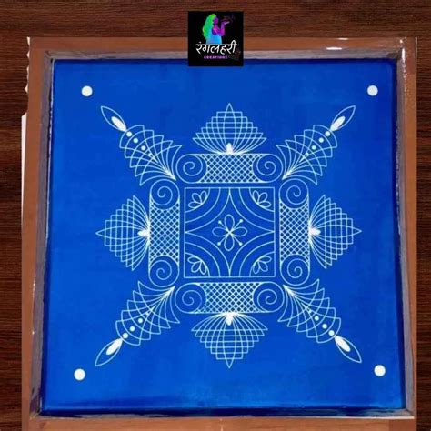 Padi Kolam Stencil: 10 Inch Designs for Beautiful Floor Art ...