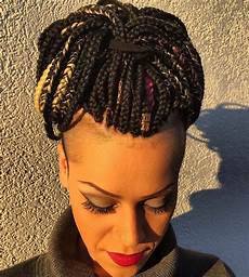 Braid Hairstyles For by Top 20 Box Braids Updo Hairstyles Braid Hairstyles For